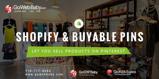 Shopify & Buyable Pins on Pinterest let you Sell Products