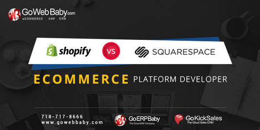 Shopify vs Squarespace ecommerce platform developer