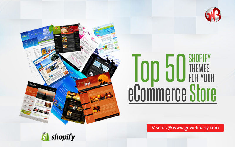 Top 50 Shopify Themes for your eCommerce Store