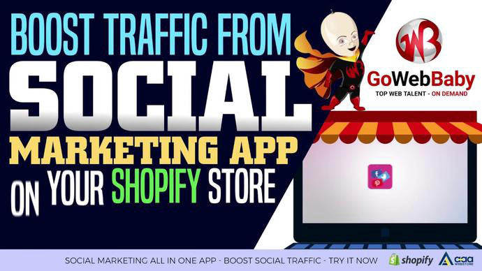 Boost traffic from Social Marketing App - Shopify App