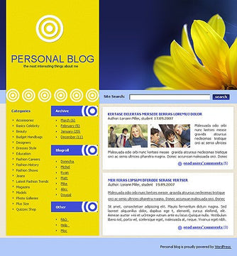 WordPress Themes - GoWebBaby.Com