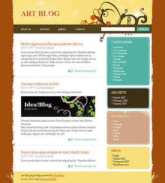 WordPress Themes - GoWebBaby.Com