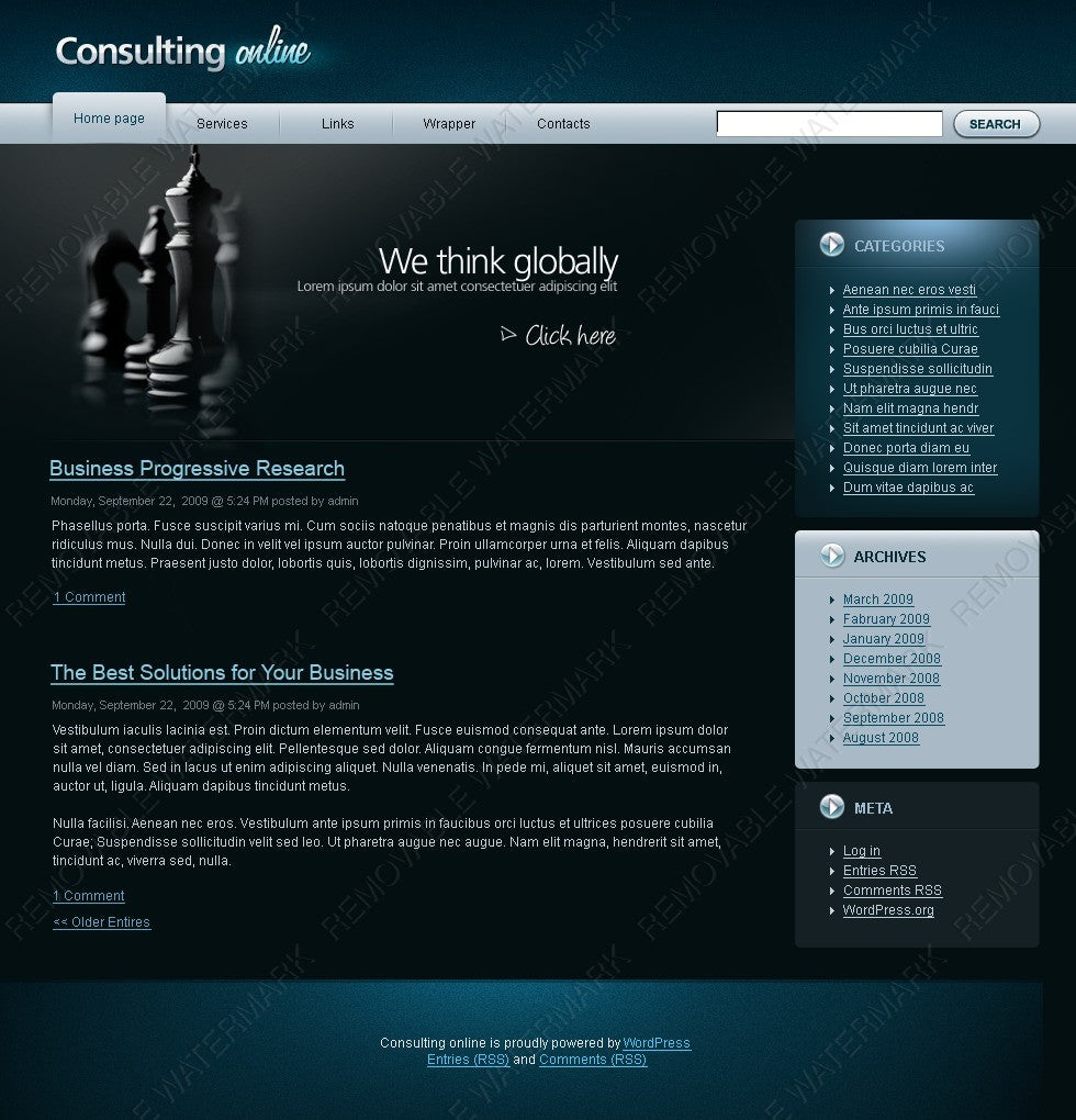 WordPress Themes - GoWebBaby.Com