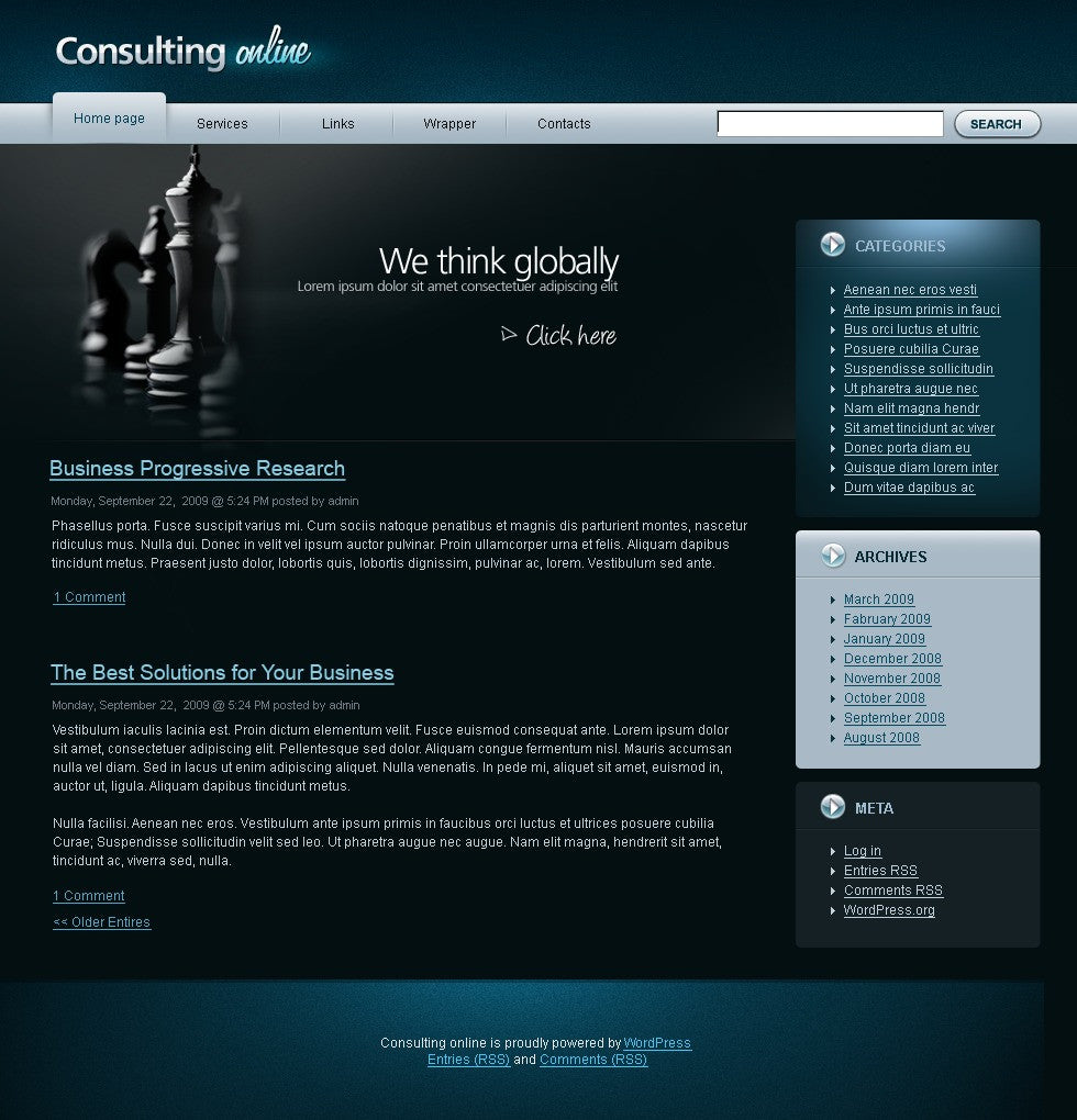 WordPress Themes - GoWebBaby.Com