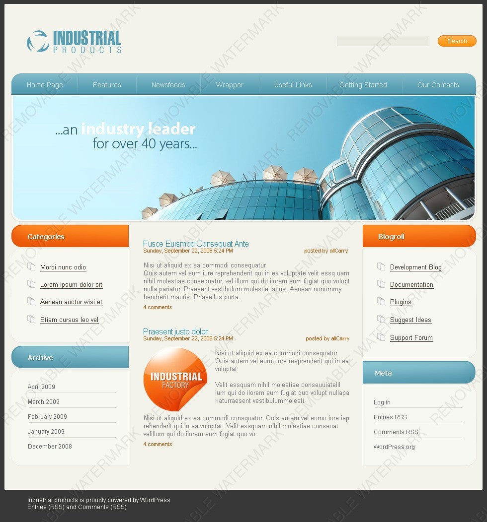 WordPress Themes - GoWebBaby.Com