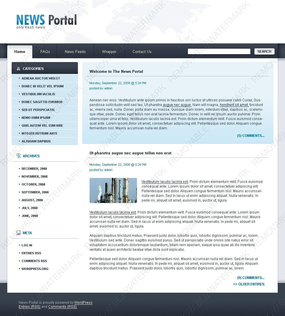 WordPress Themes - GoWebBaby.Com