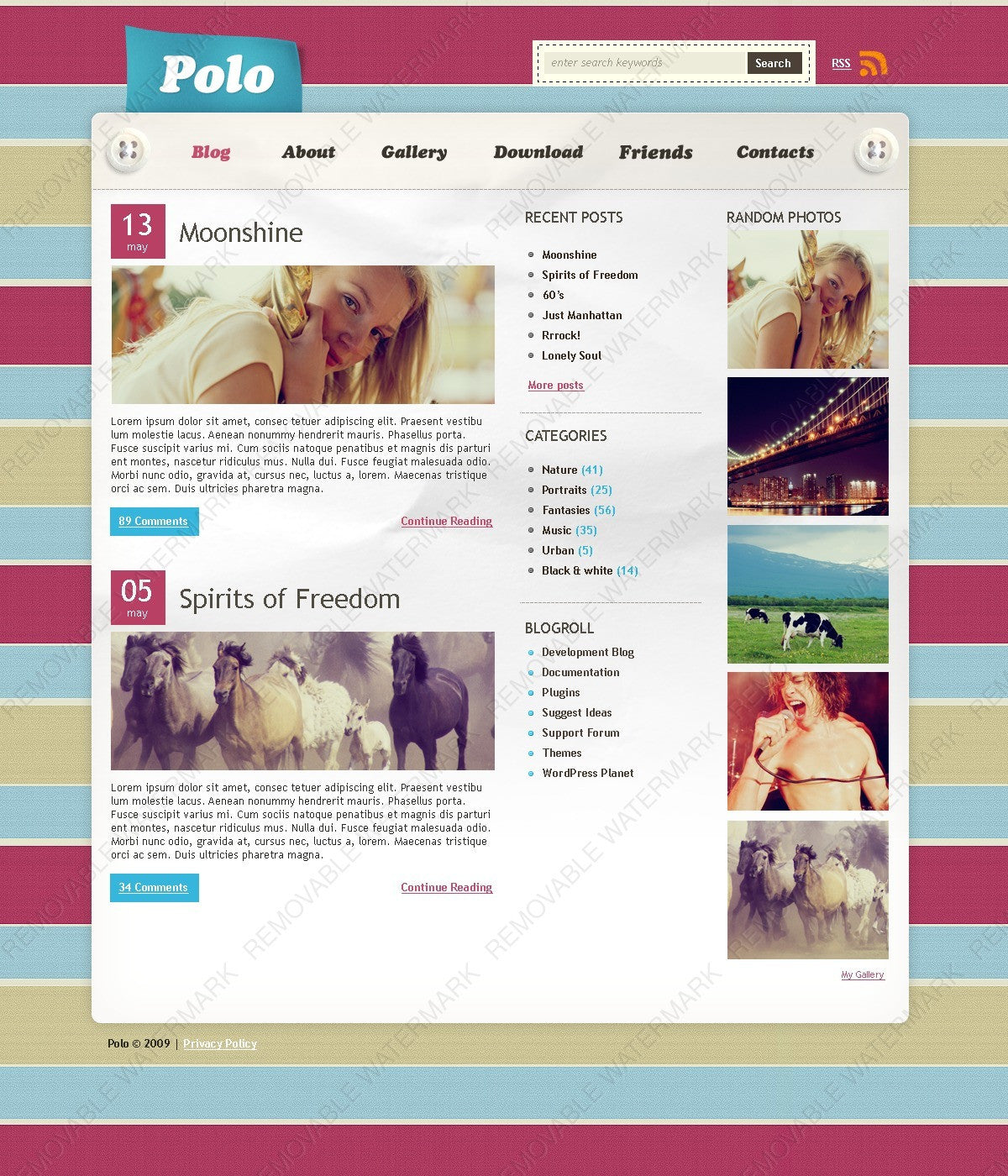 WordPress Themes - GoWebBaby.Com