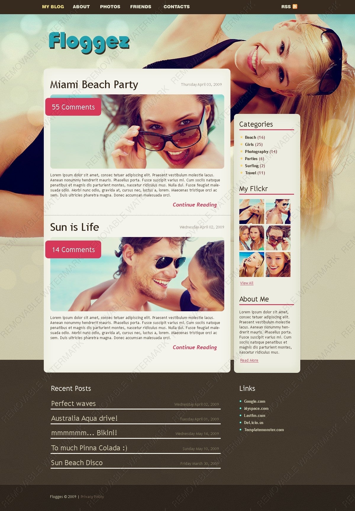 WordPress Themes - GoWebBaby.Com