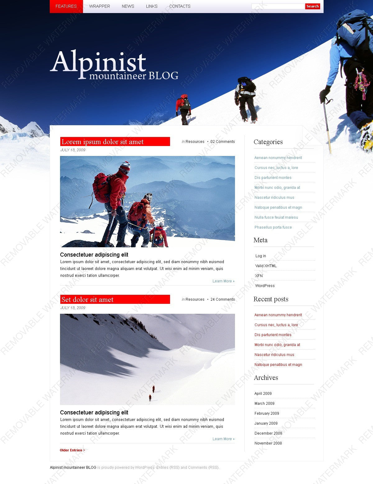 WordPress Themes - GoWebBaby.Com