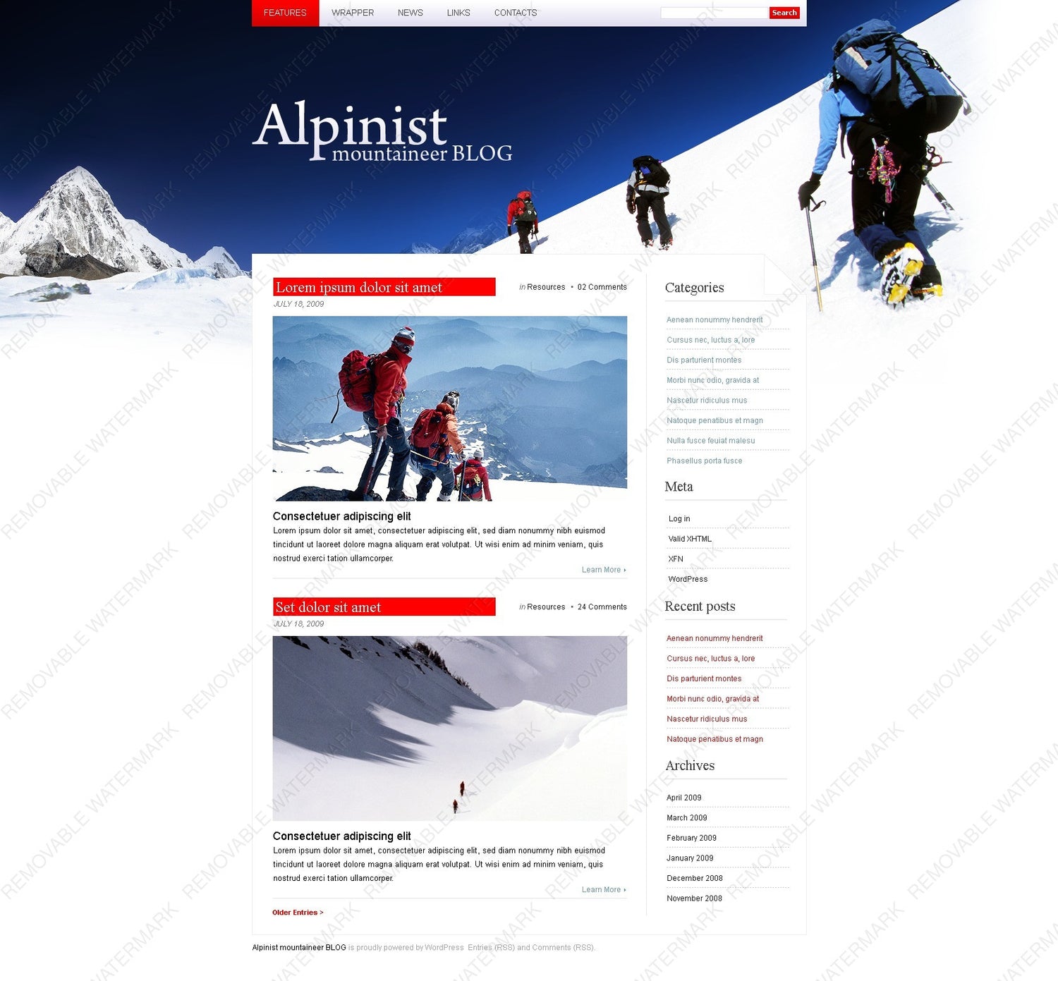 WordPress Themes - GoWebBaby.Com
