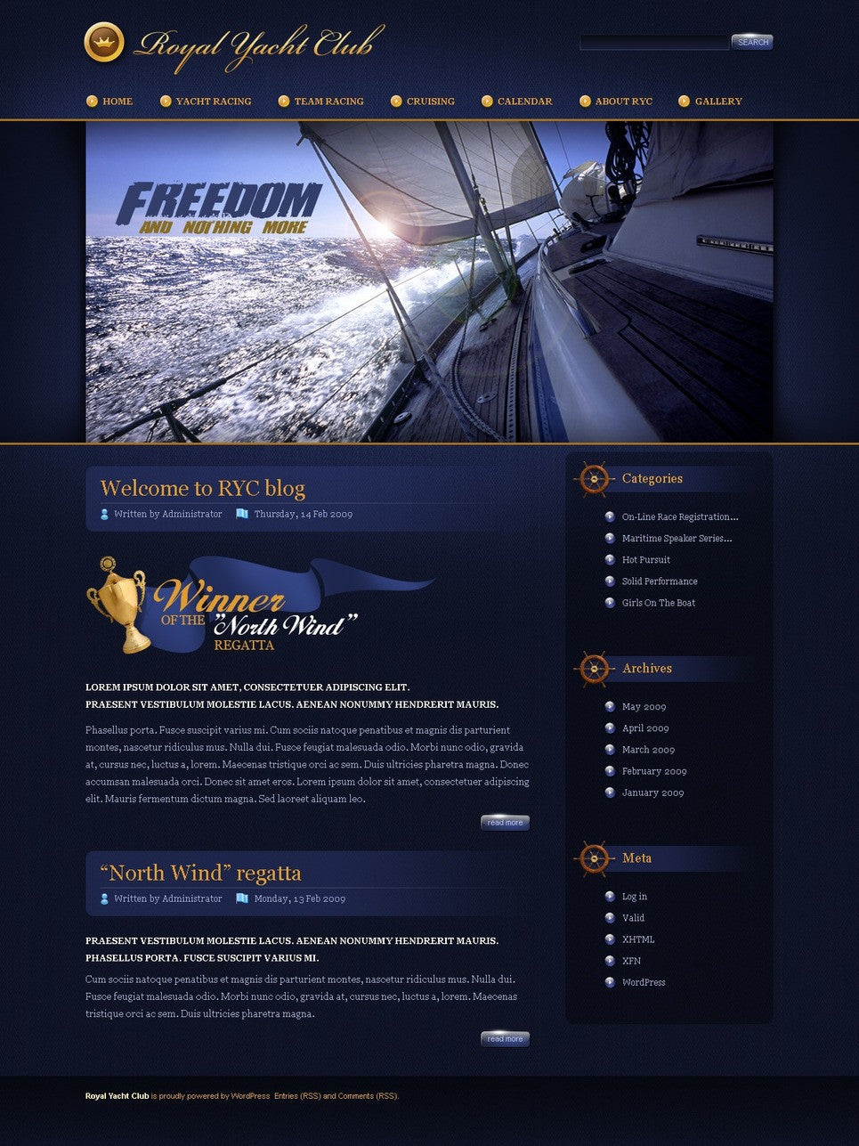 WordPress Themes - GoWebBaby.Com