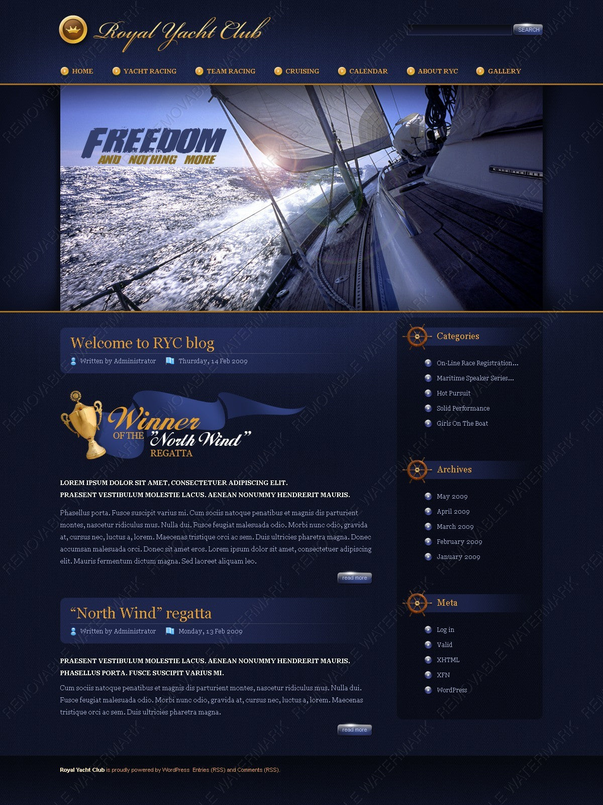 WordPress Themes - GoWebBaby.Com