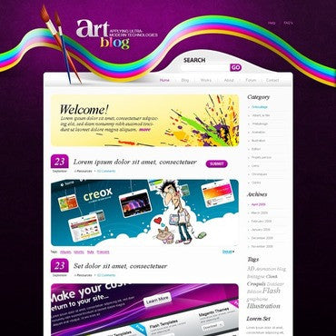 WordPress Themes - GoWebBaby.Com