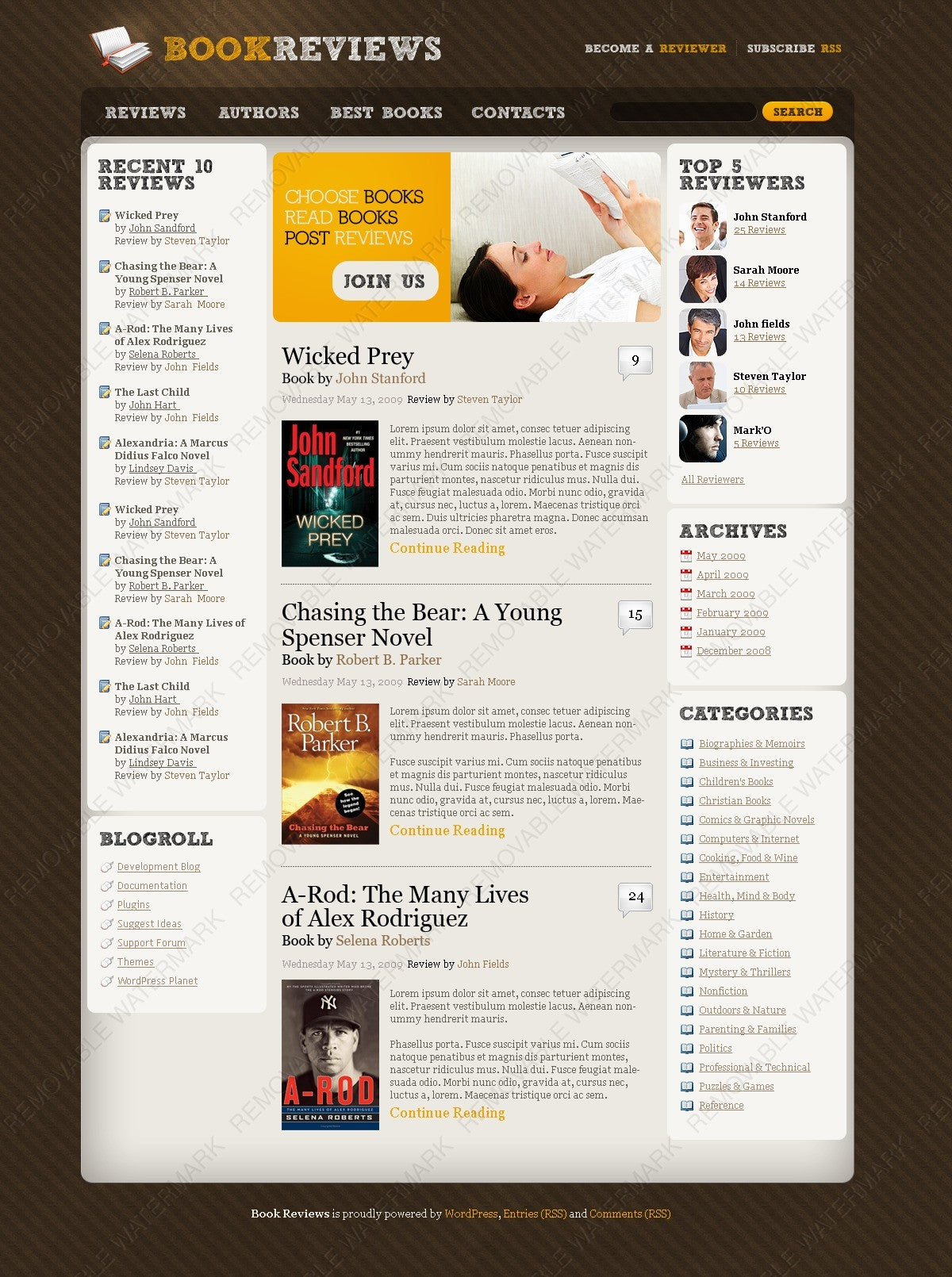 WordPress Themes - GoWebBaby.Com