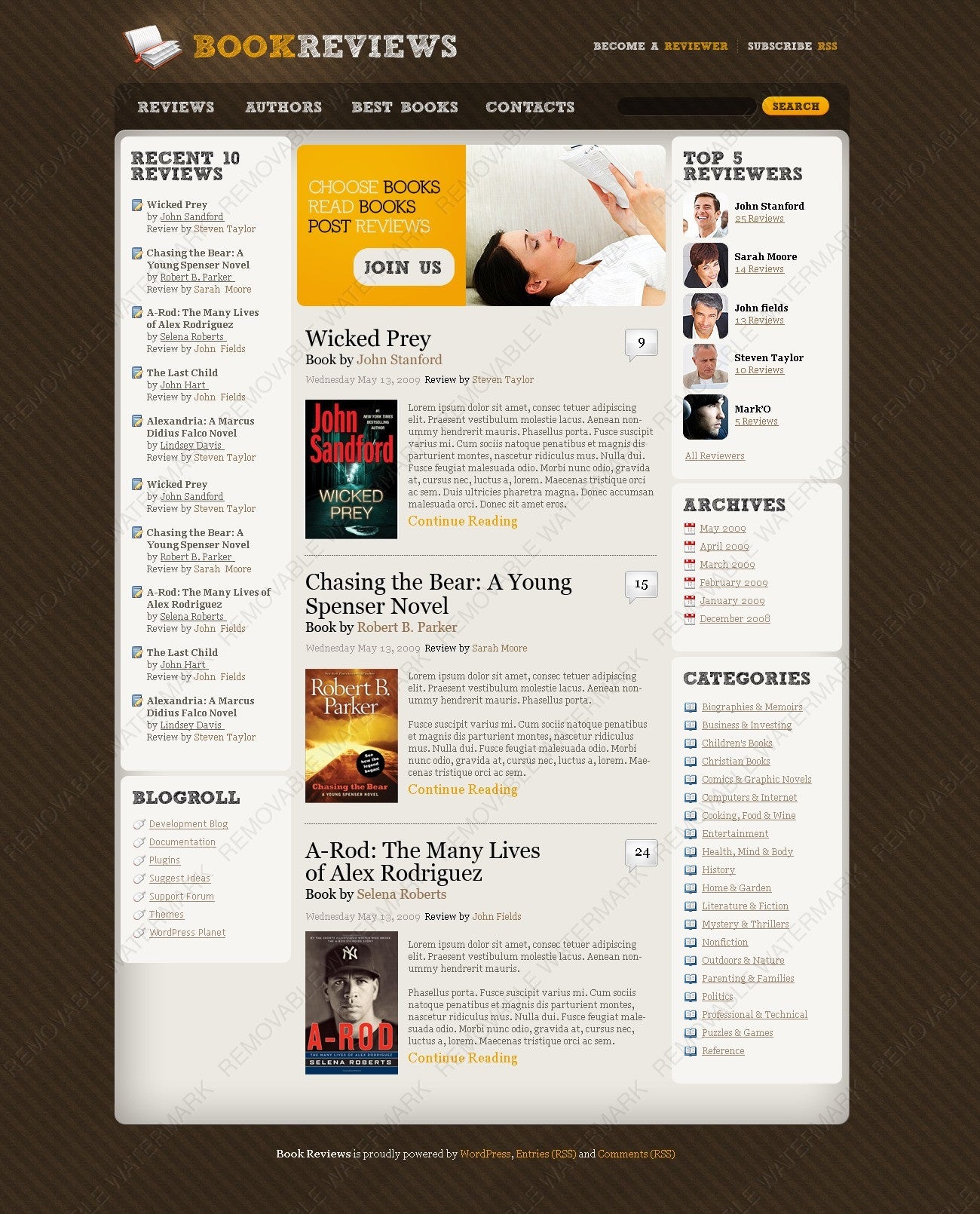 WordPress Themes - GoWebBaby.Com