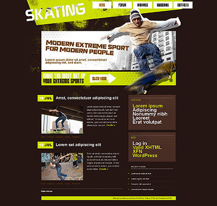 WordPress Themes - GoWebBaby.Com