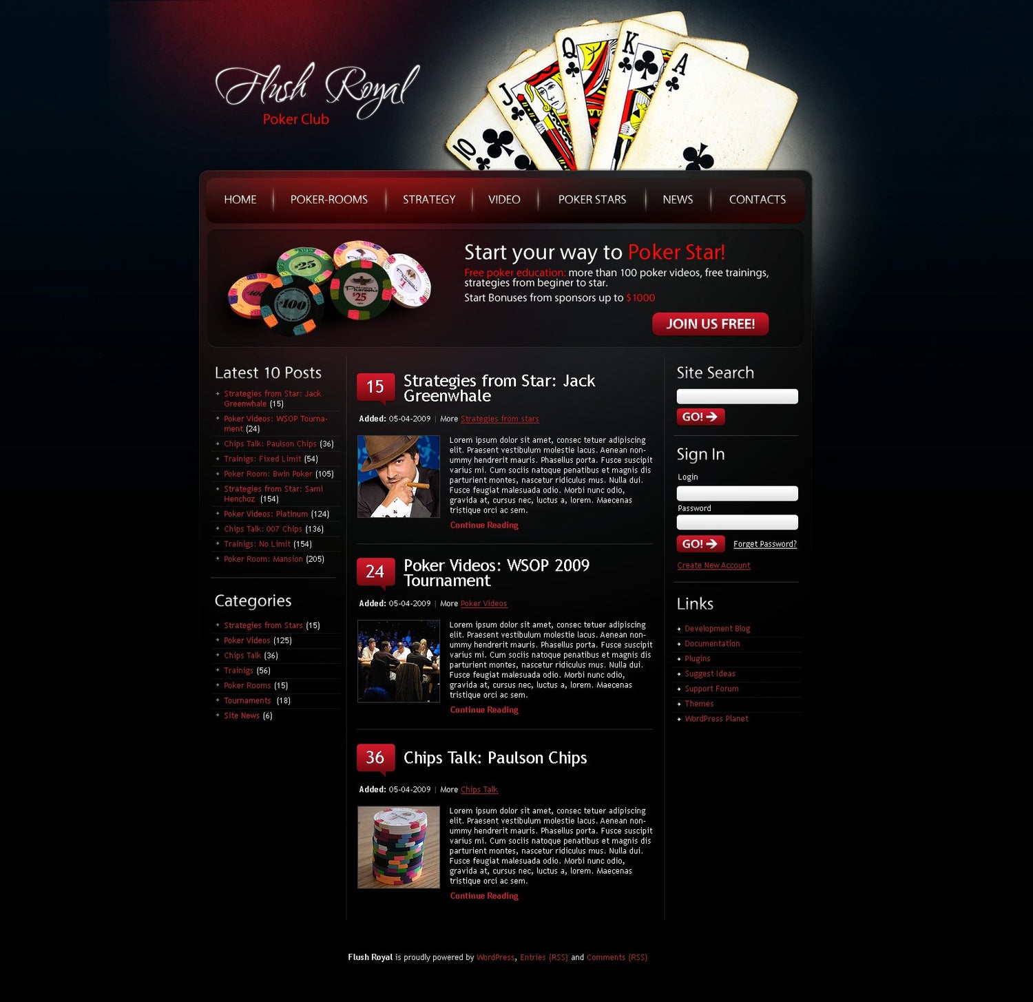 WordPress Themes - GoWebBaby.Com