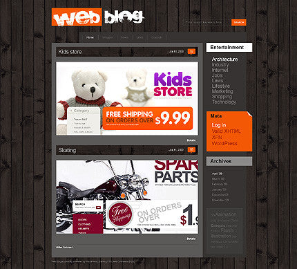 WordPress Themes - GoWebBaby.Com