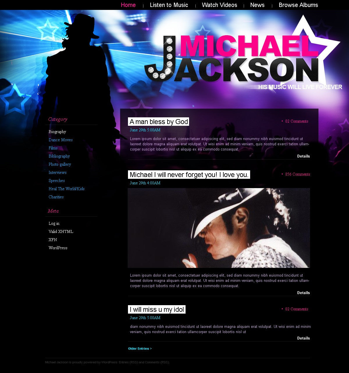 WordPress Themes - GoWebBaby.Com