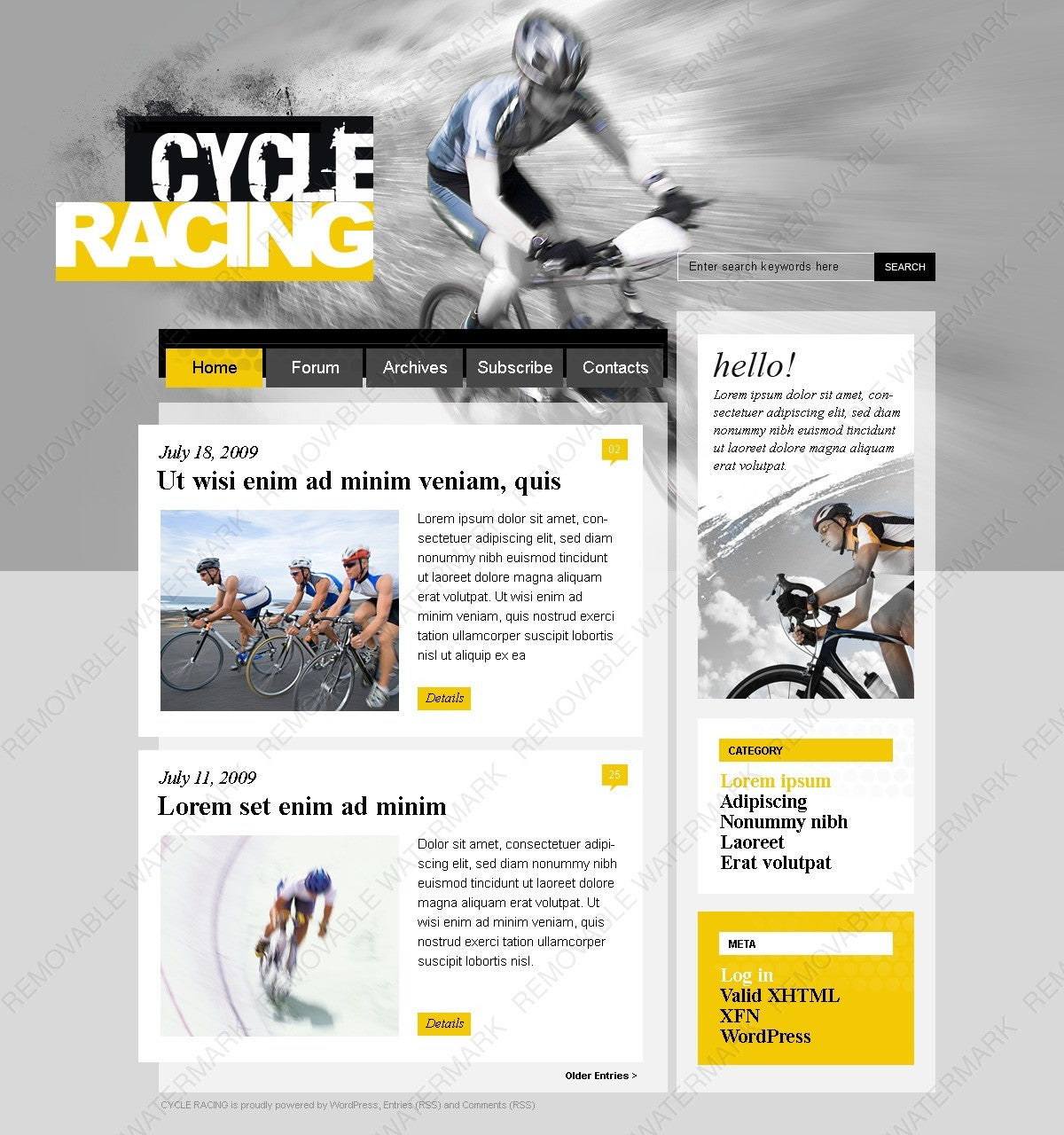 WordPress Themes - GoWebBaby.Com