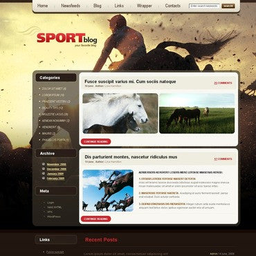 WordPress Themes - GoWebBaby.Com