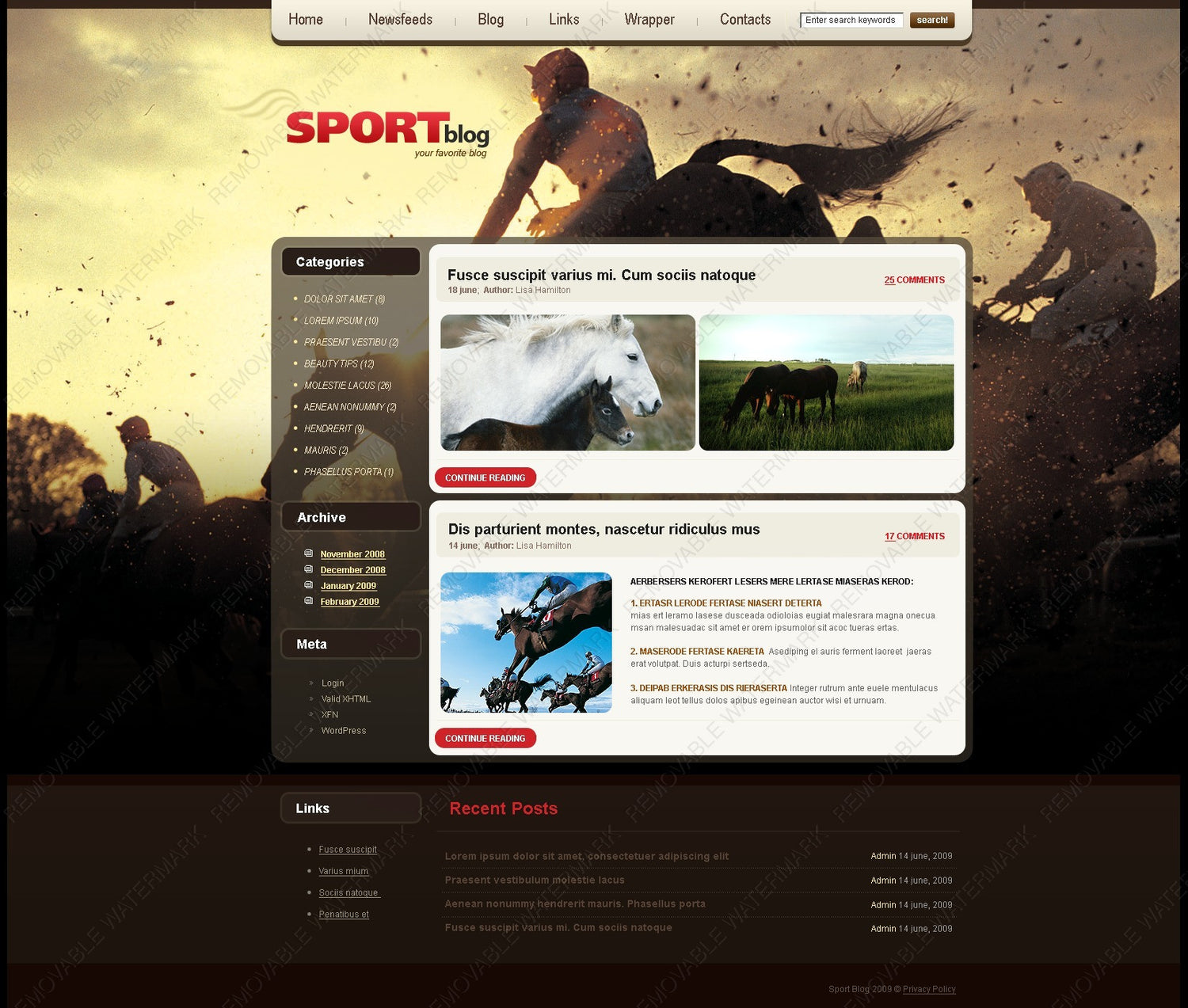 WordPress Themes - GoWebBaby.Com