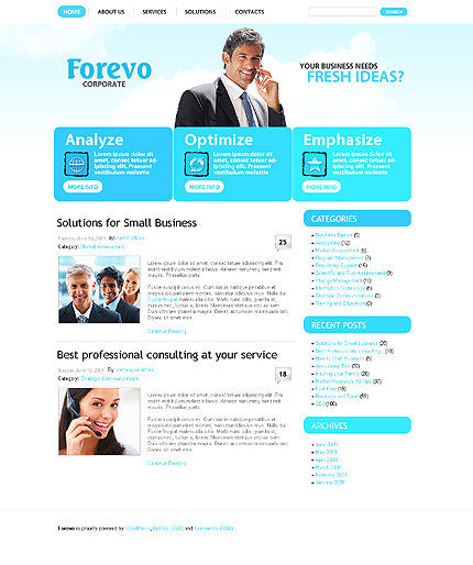 WordPress Themes - GoWebBaby.Com