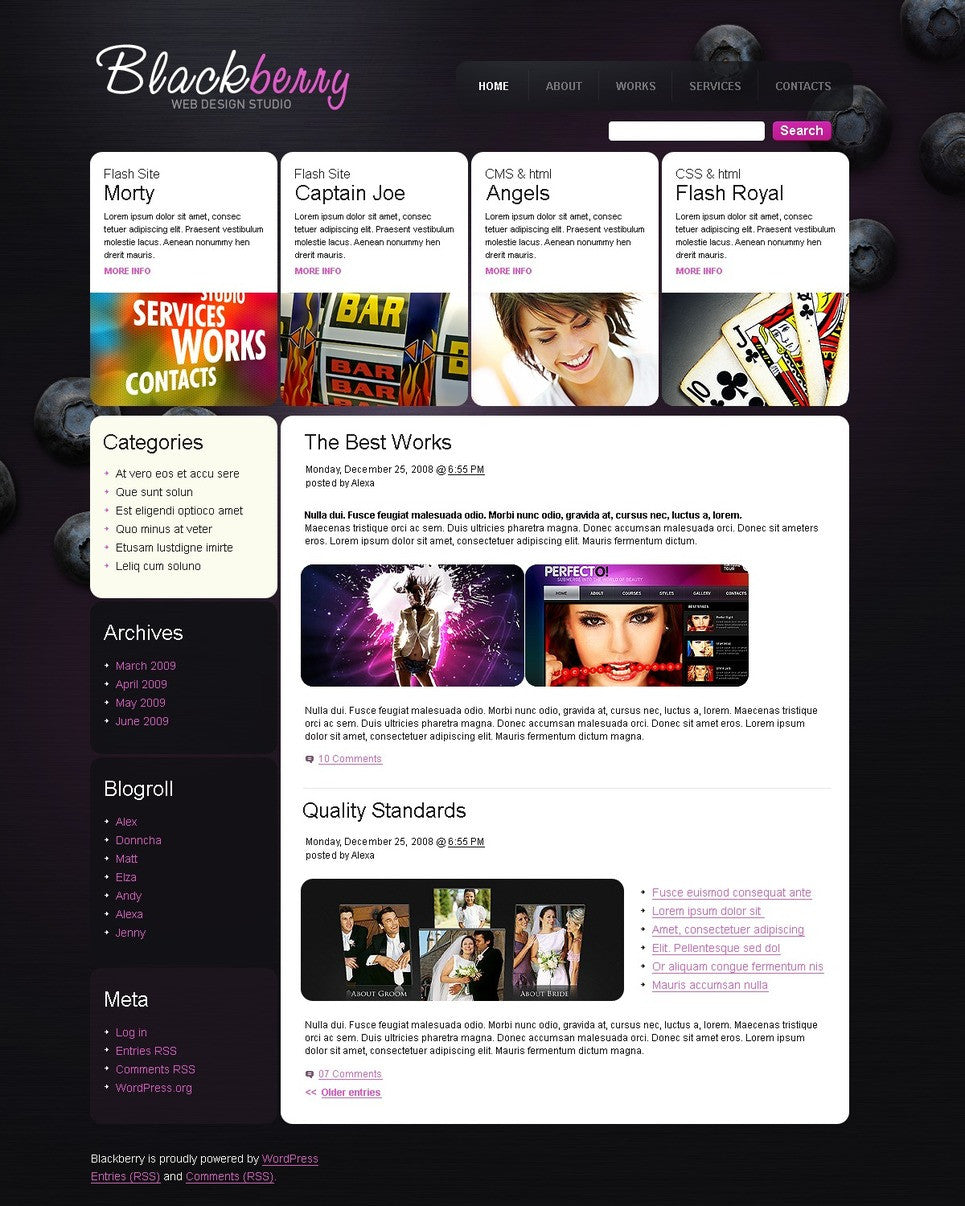 WordPress Themes - GoWebBaby.Com