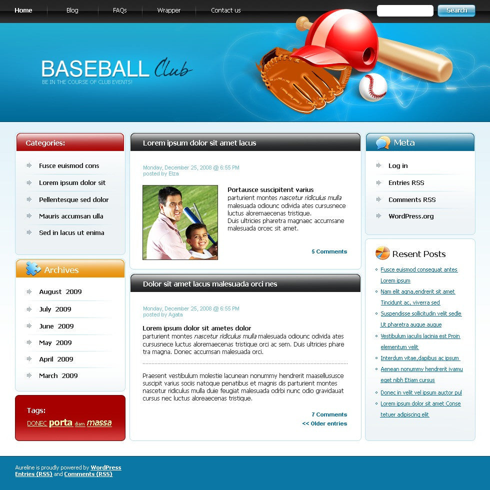 WordPress Themes - GoWebBaby.Com