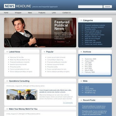 WordPress Themes - GoWebBaby.Com