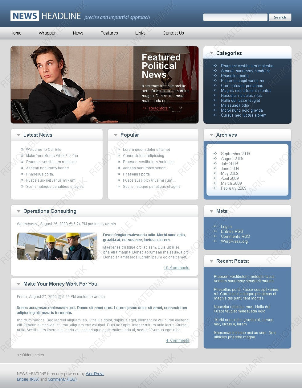 WordPress Themes - GoWebBaby.Com