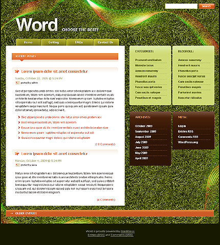 WordPress Themes - GoWebBaby.Com