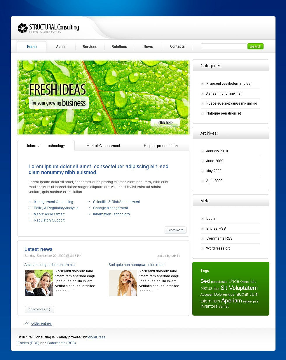 WordPress Themes - GoWebBaby.Com