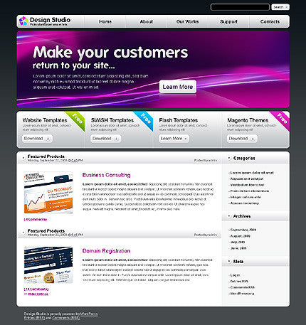 WordPress Themes - GoWebBaby.Com