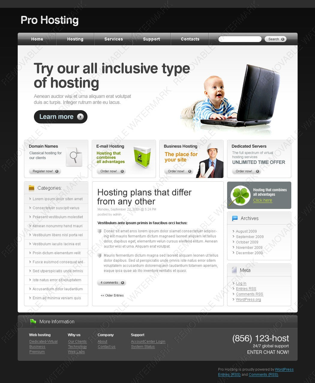 WordPress Themes - GoWebBaby.Com
