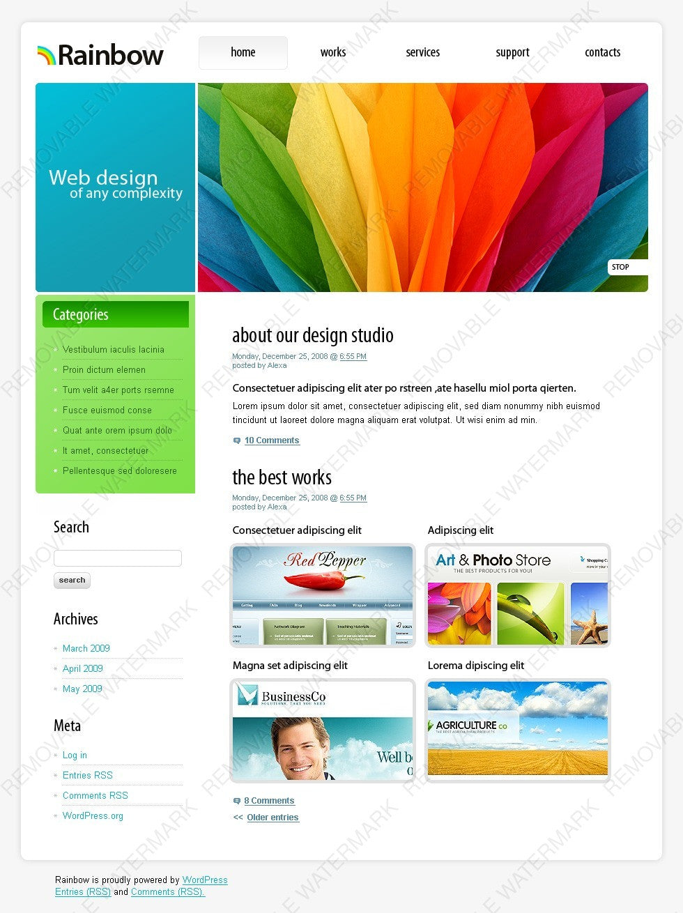 WordPress Themes - GoWebBaby.Com