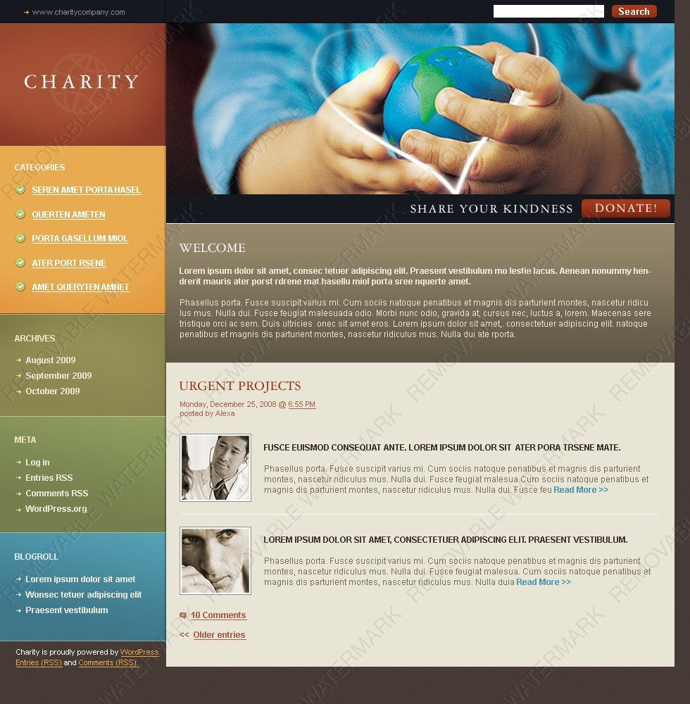 WordPress Themes - GoWebBaby.Com
