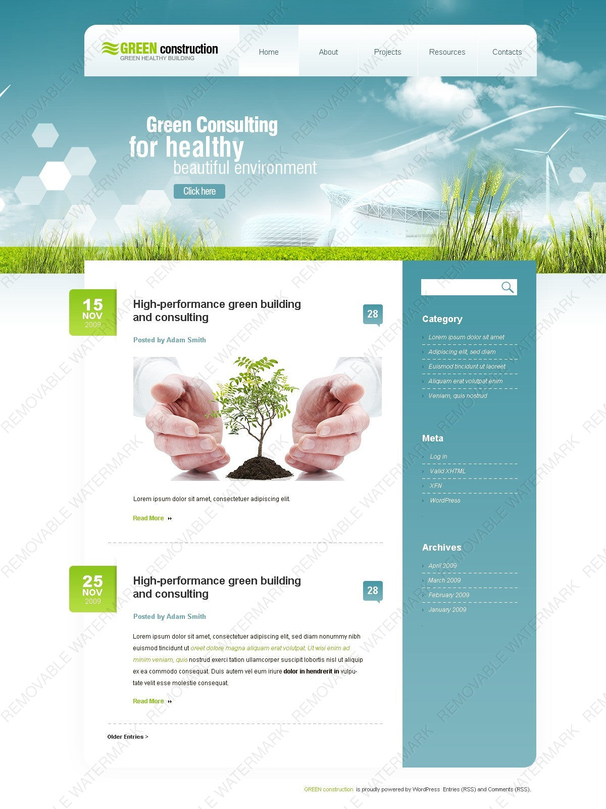 WordPress Themes - GoWebBaby.Com