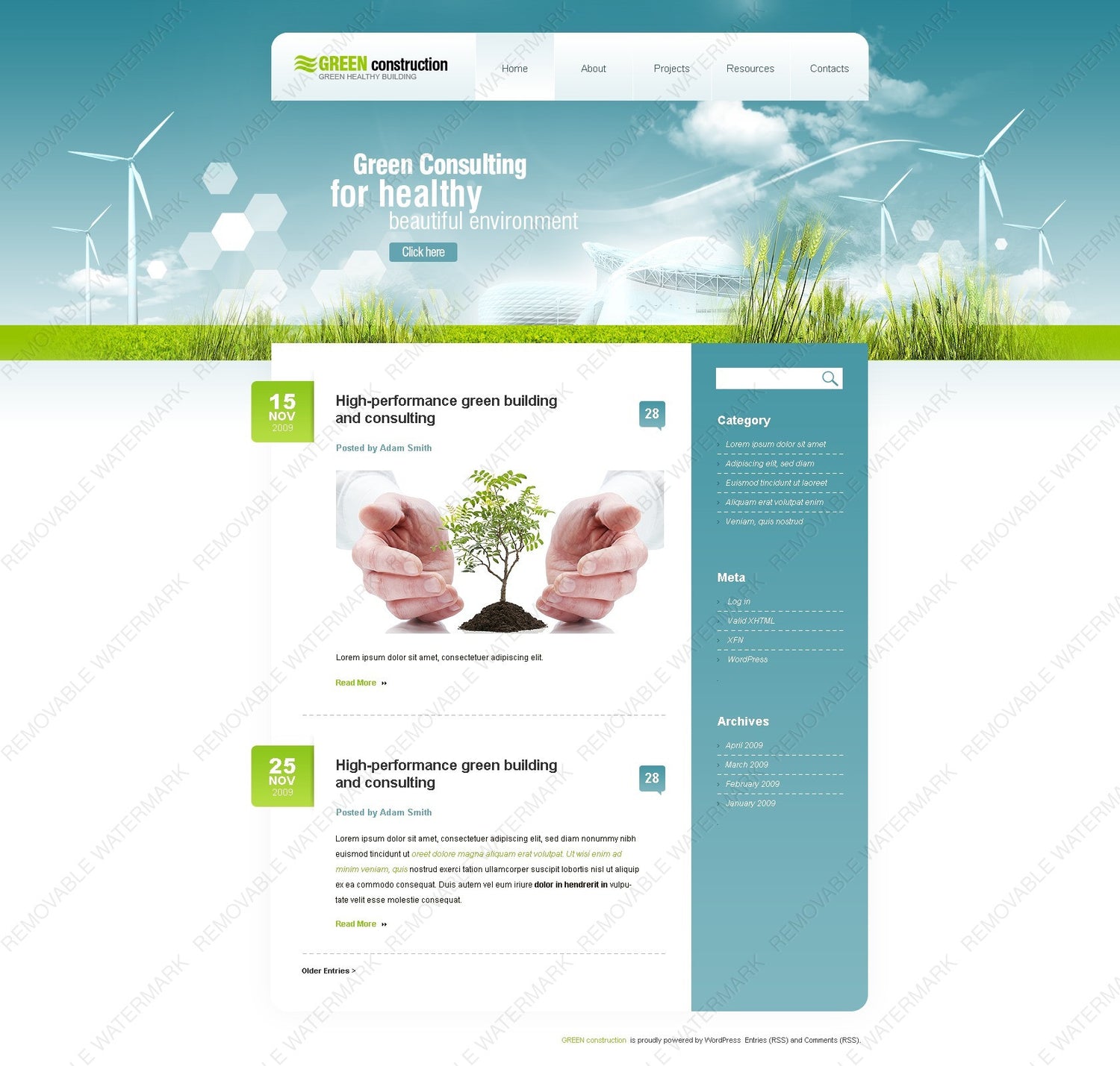 WordPress Themes - GoWebBaby.Com