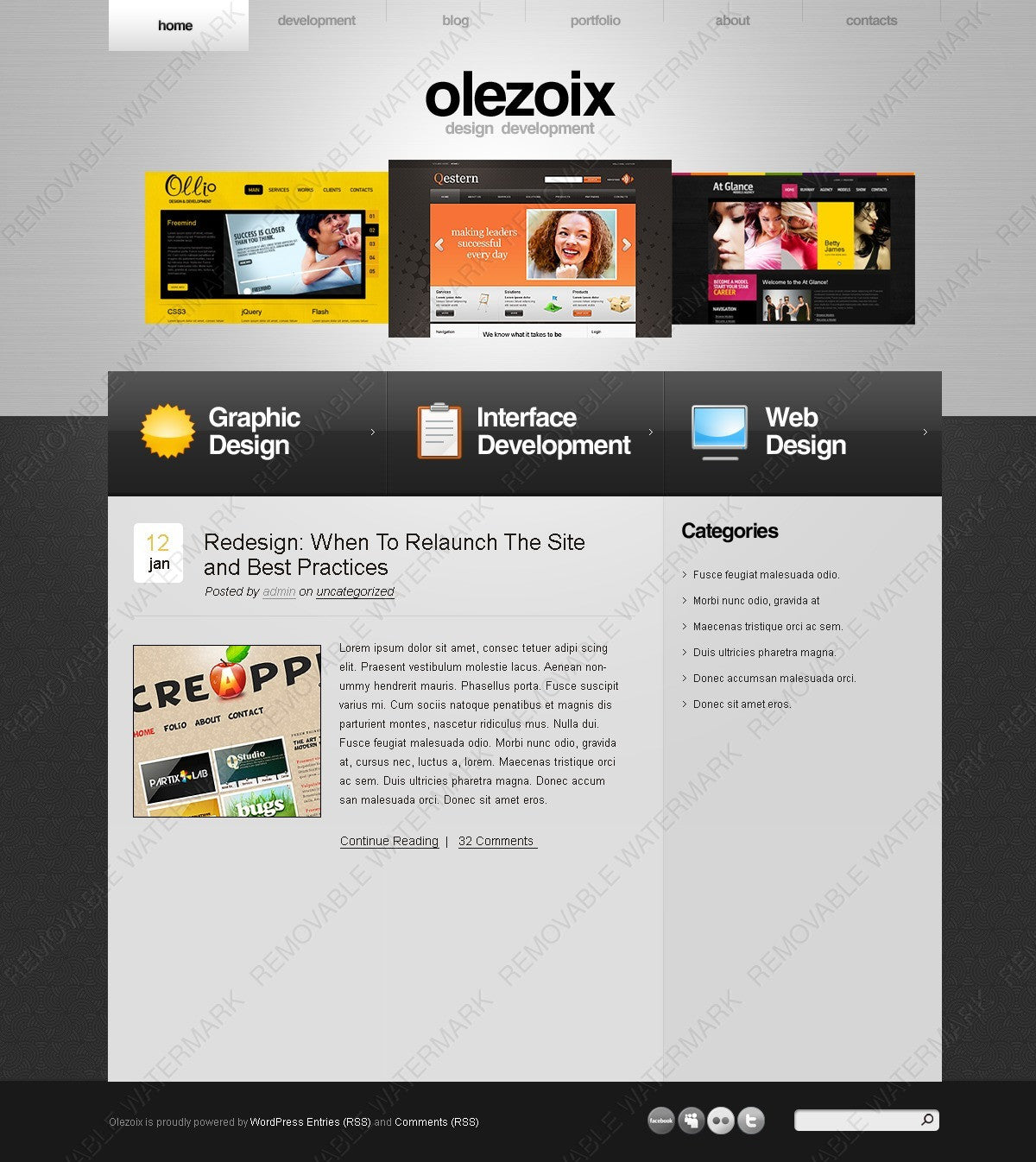 WordPress Themes - GoWebBaby.Com