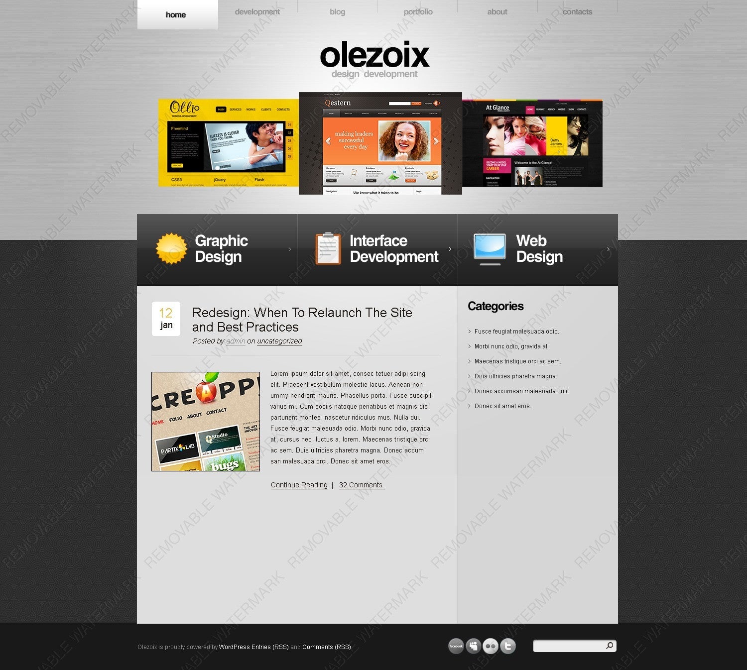 WordPress Themes - GoWebBaby.Com