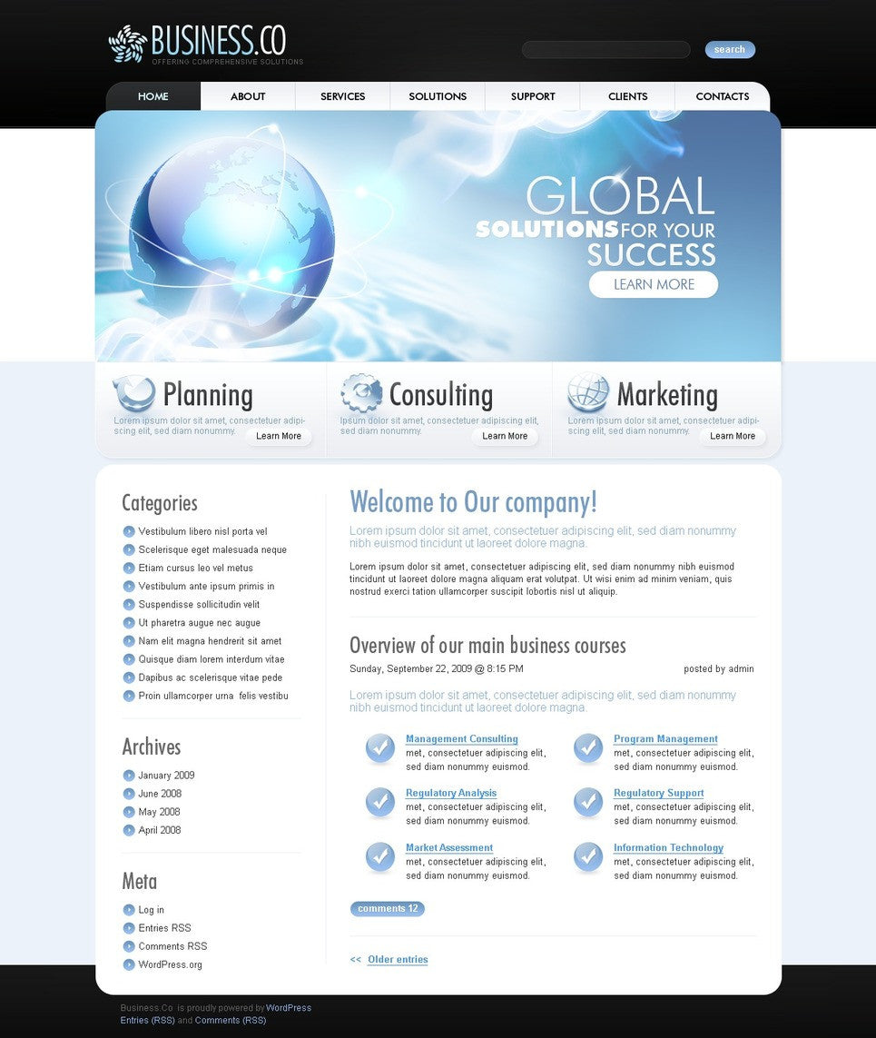 WordPress Themes - GoWebBaby.Com