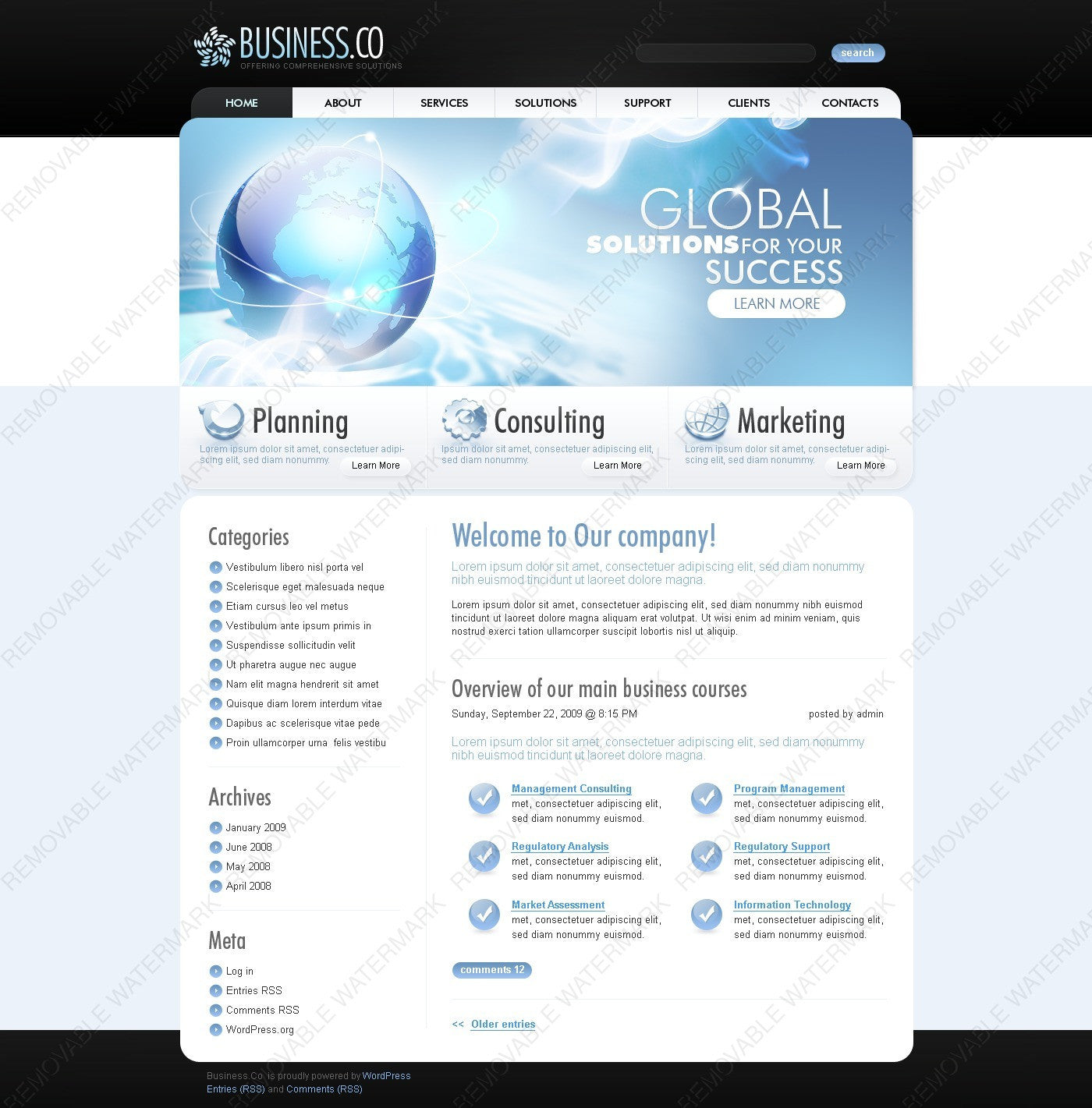 WordPress Themes - GoWebBaby.Com