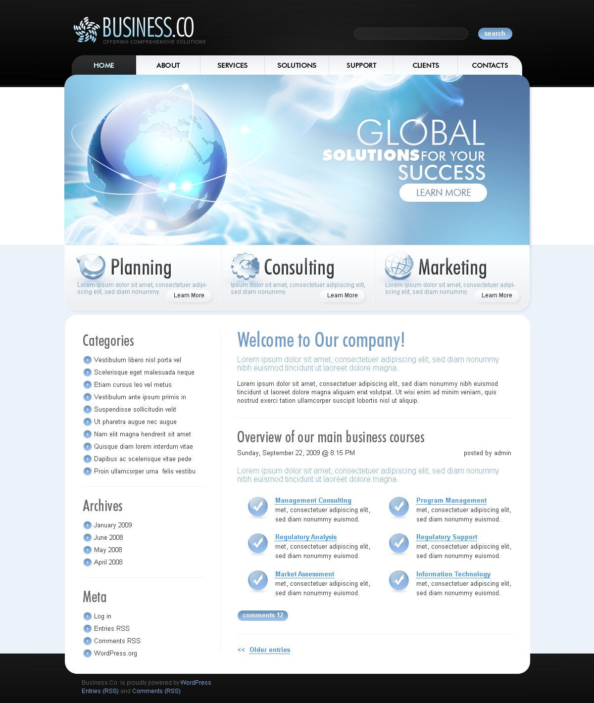 WordPress Themes - GoWebBaby.Com
