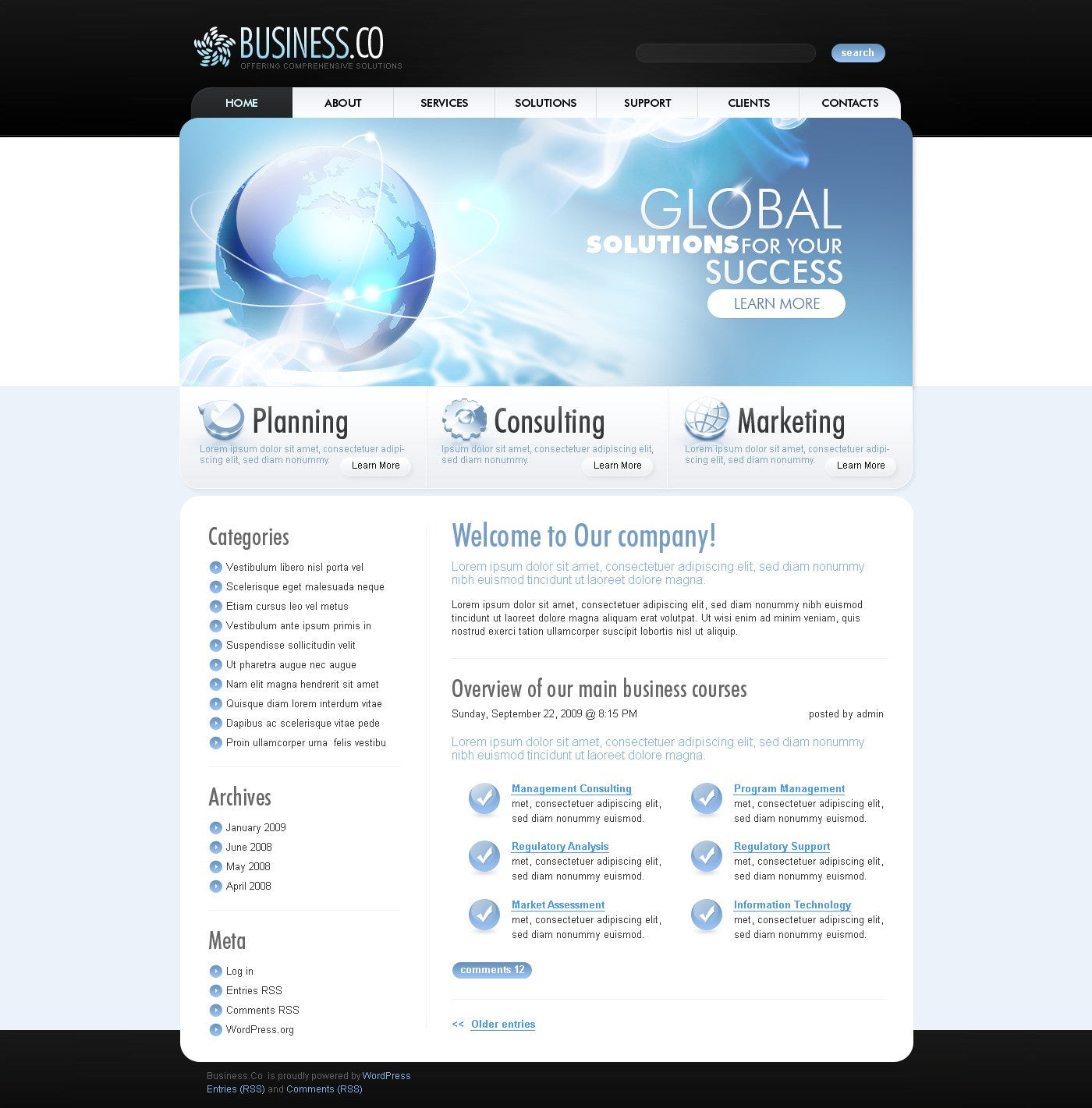 WordPress Themes - GoWebBaby.Com