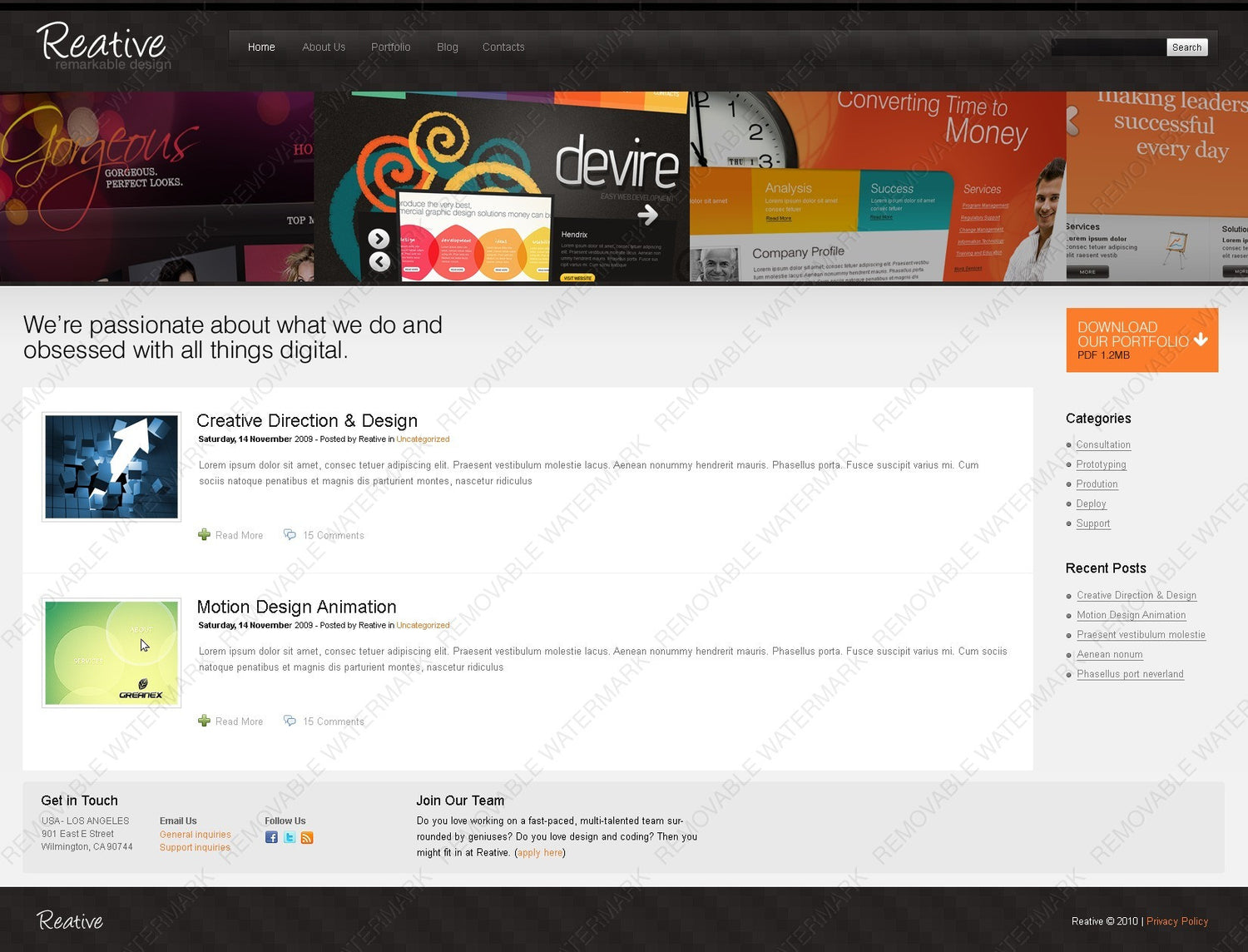 WordPress Themes - GoWebBaby.Com