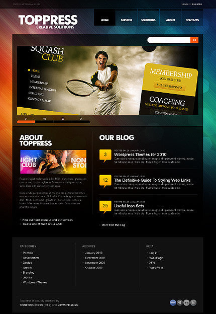 WordPress Themes - GoWebBaby.Com