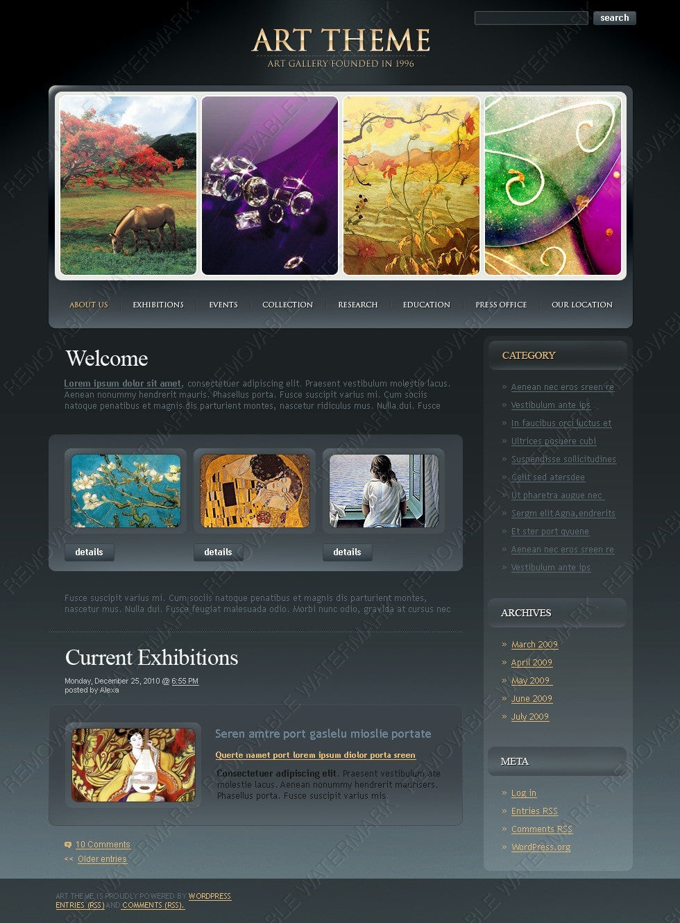 WordPress Themes - GoWebBaby.Com