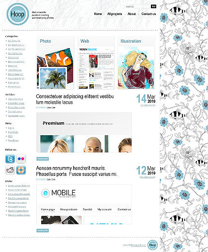 WordPress Themes - GoWebBaby.Com