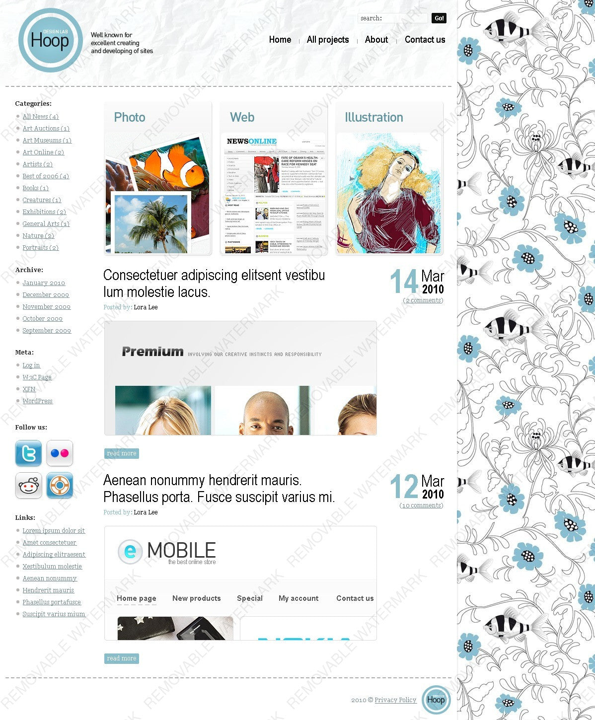 WordPress Themes - GoWebBaby.Com